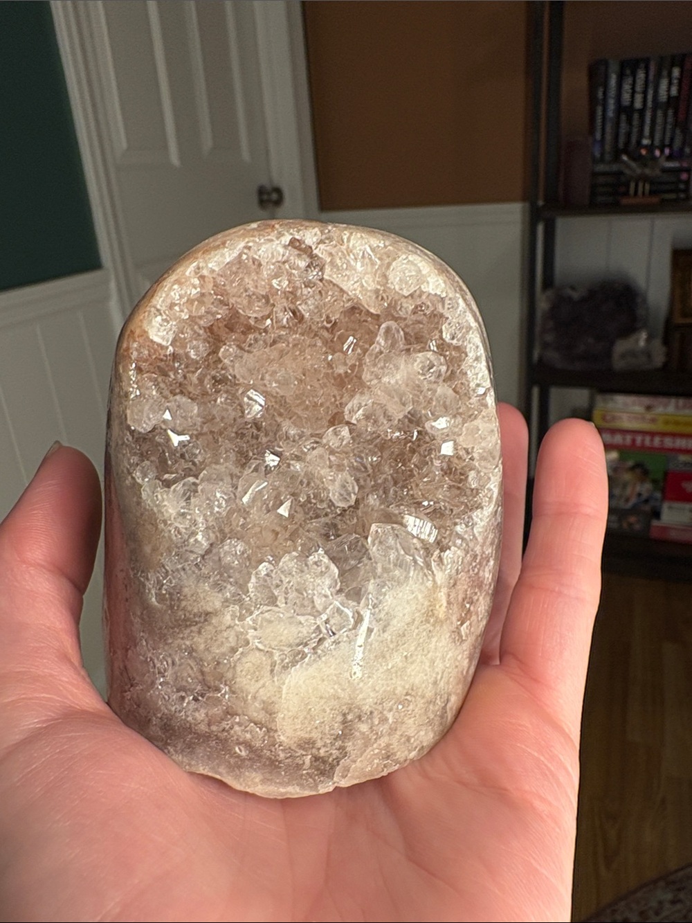Pink Amethyst Druzy Tower